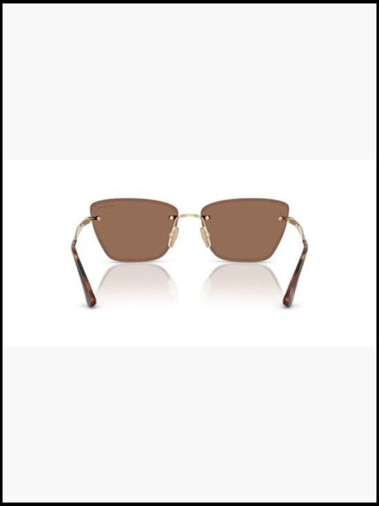 Vogue Eyewear Cat Eye Sunglasses with Metal Frame